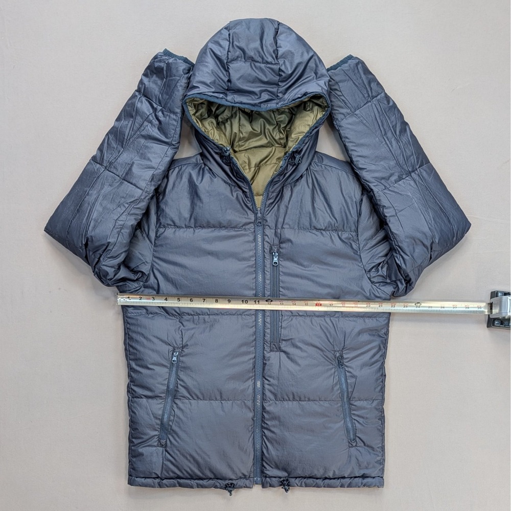 Outerknown Reversible Down Hooded Jacket Mens Med… - image 7